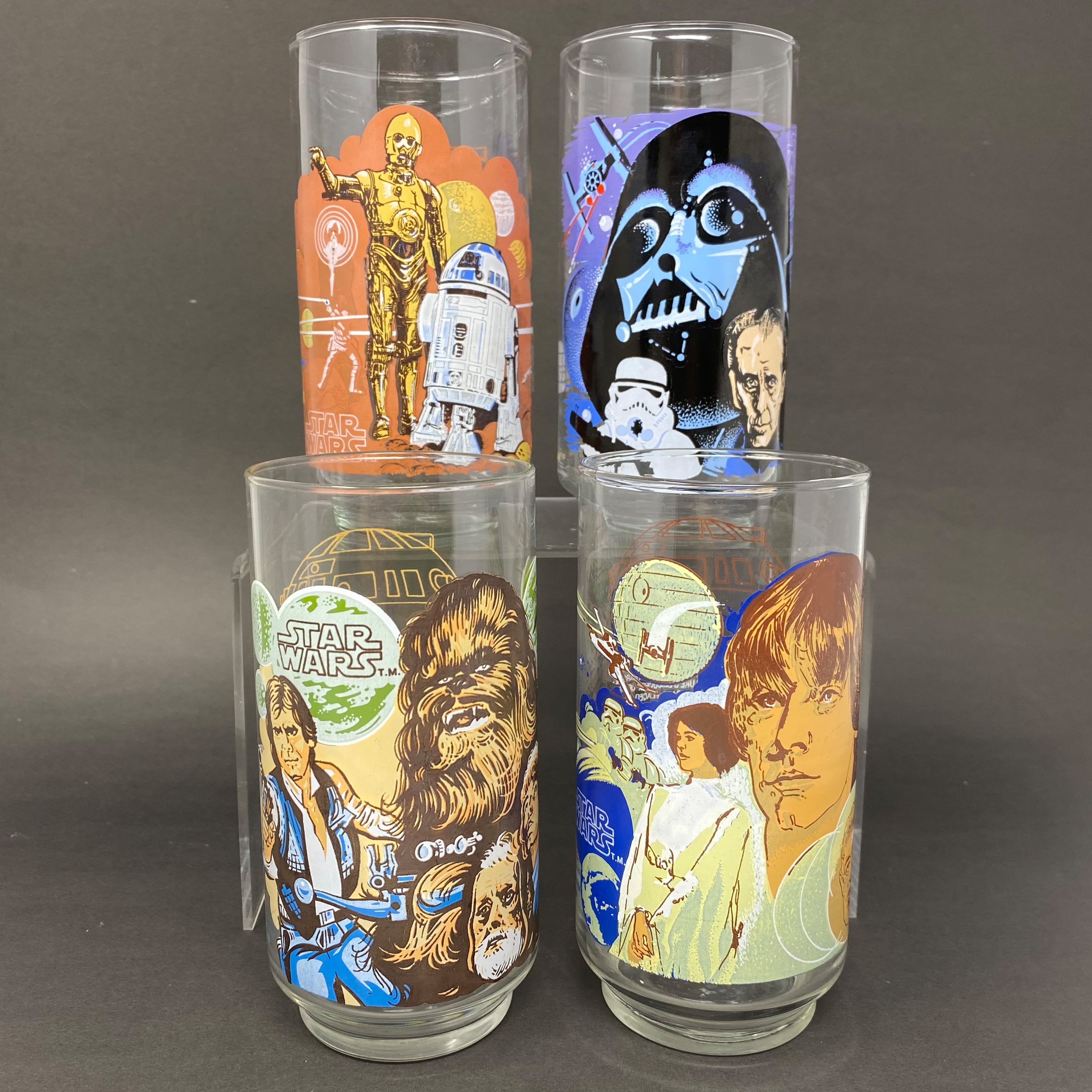 1977 Burger King Star Wars Complete Glass Set – Atlanta Vintage