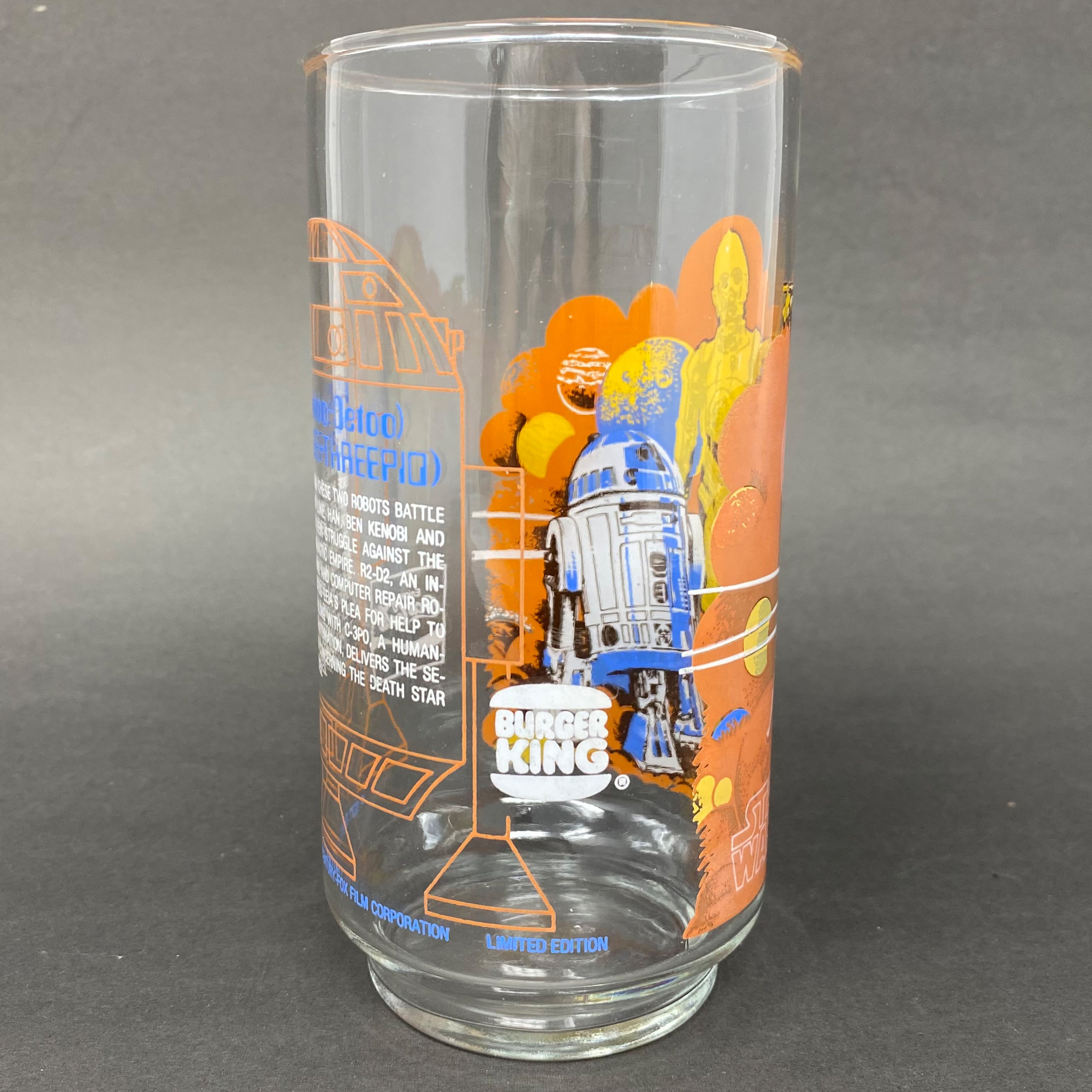 1977 Burger King Star Wars Complete Glass Set – Atlanta Vintage