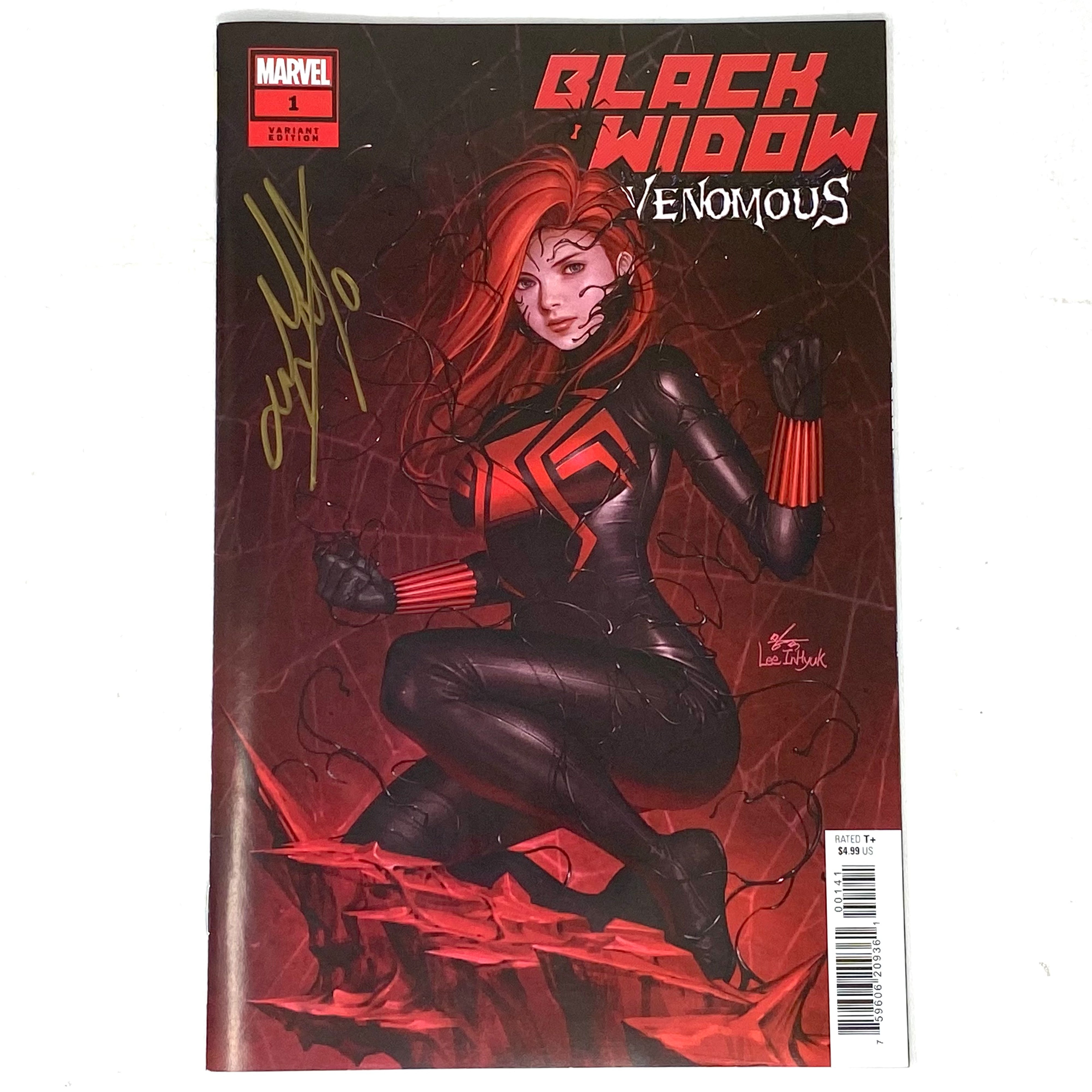 Black Widow Venomous Issue 1 signed | Marvel Comics – Atlanta