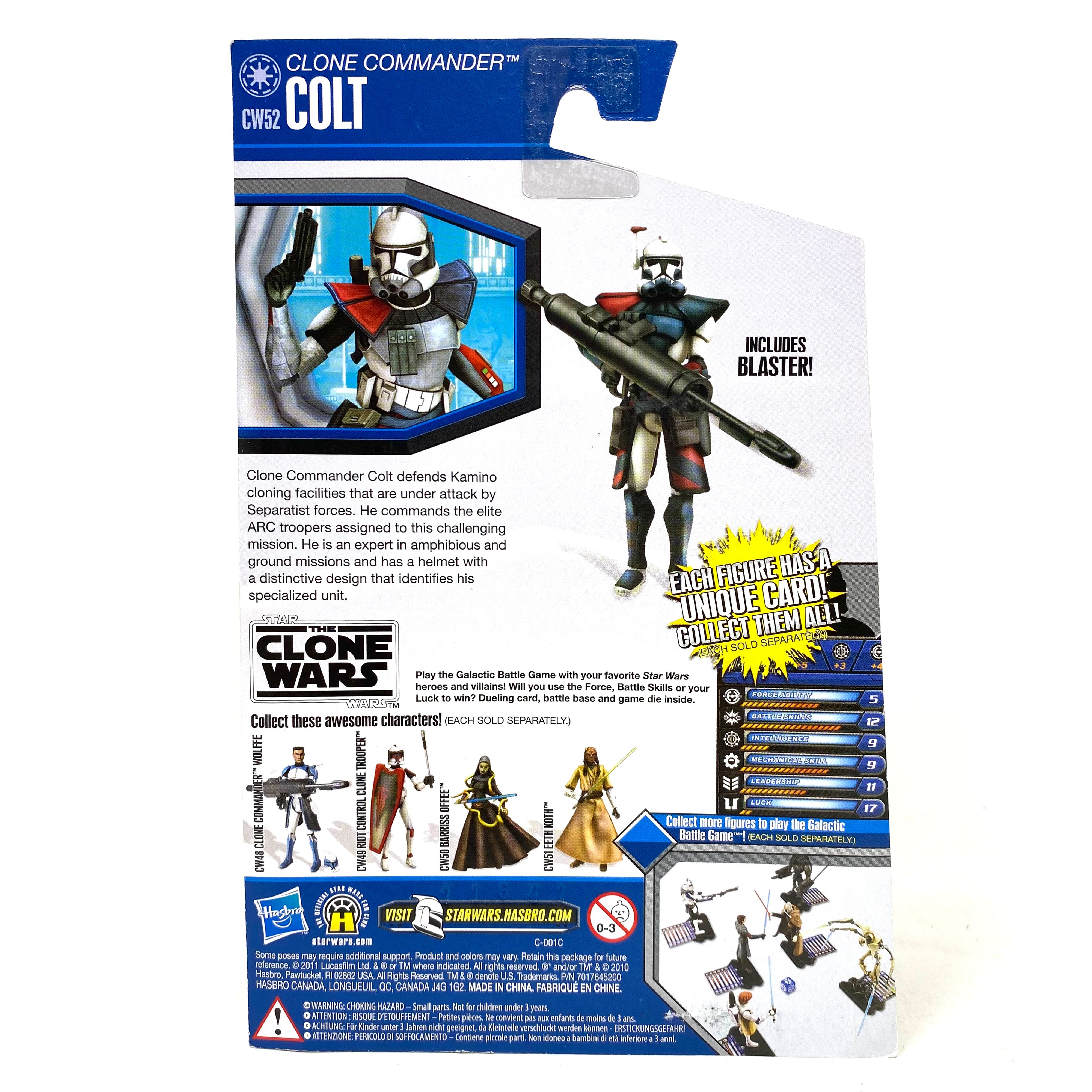 Clone Wars Clone Commander Colt CW52 – Atlanta Vintage Toys & Comics