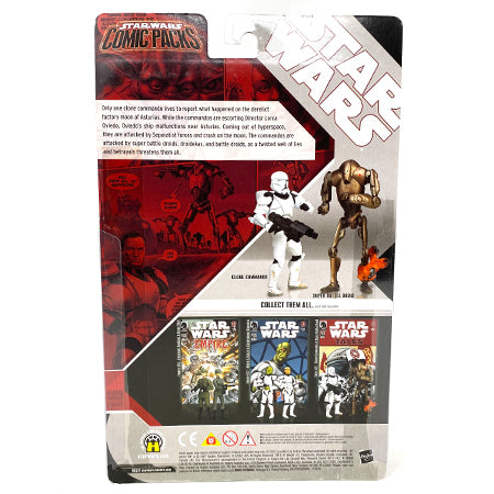 Star Wars Comic Packs Clone Commando & Super Battle Droid