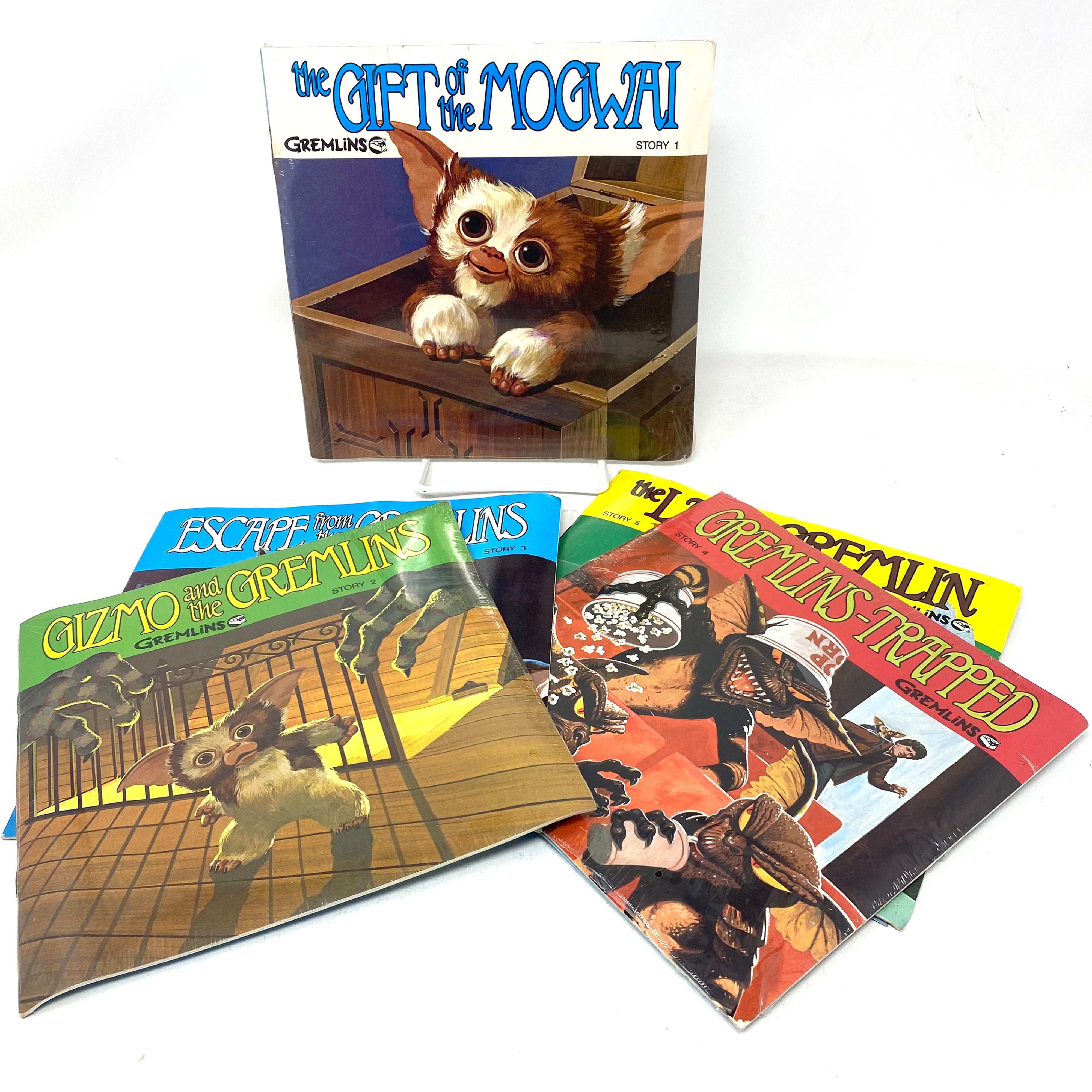 1984 Gremlins Books and Records Story - All 5 (3 Sealed) – Atlanta