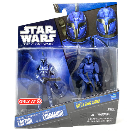 Senet Commando Clone Wars Senate Captain Commando & Senate Commando Exclusive ...