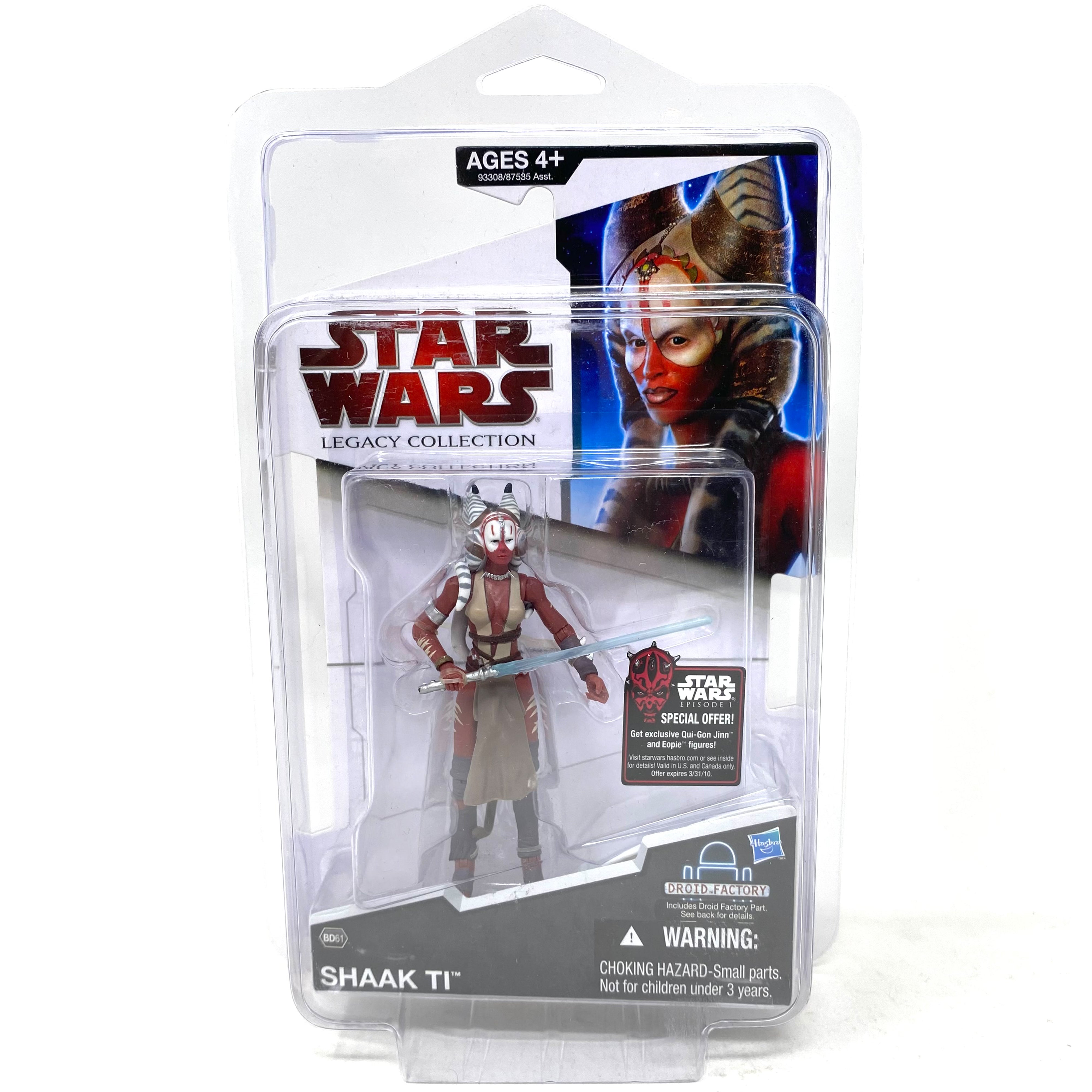 Star Wars 2009 Legacy Collection BuildADroid Action Figure BD No. 40 Concep NEW Star Wars 2009 Legacy Collection Anakin Skywalker BD14 Droid Factory NIB