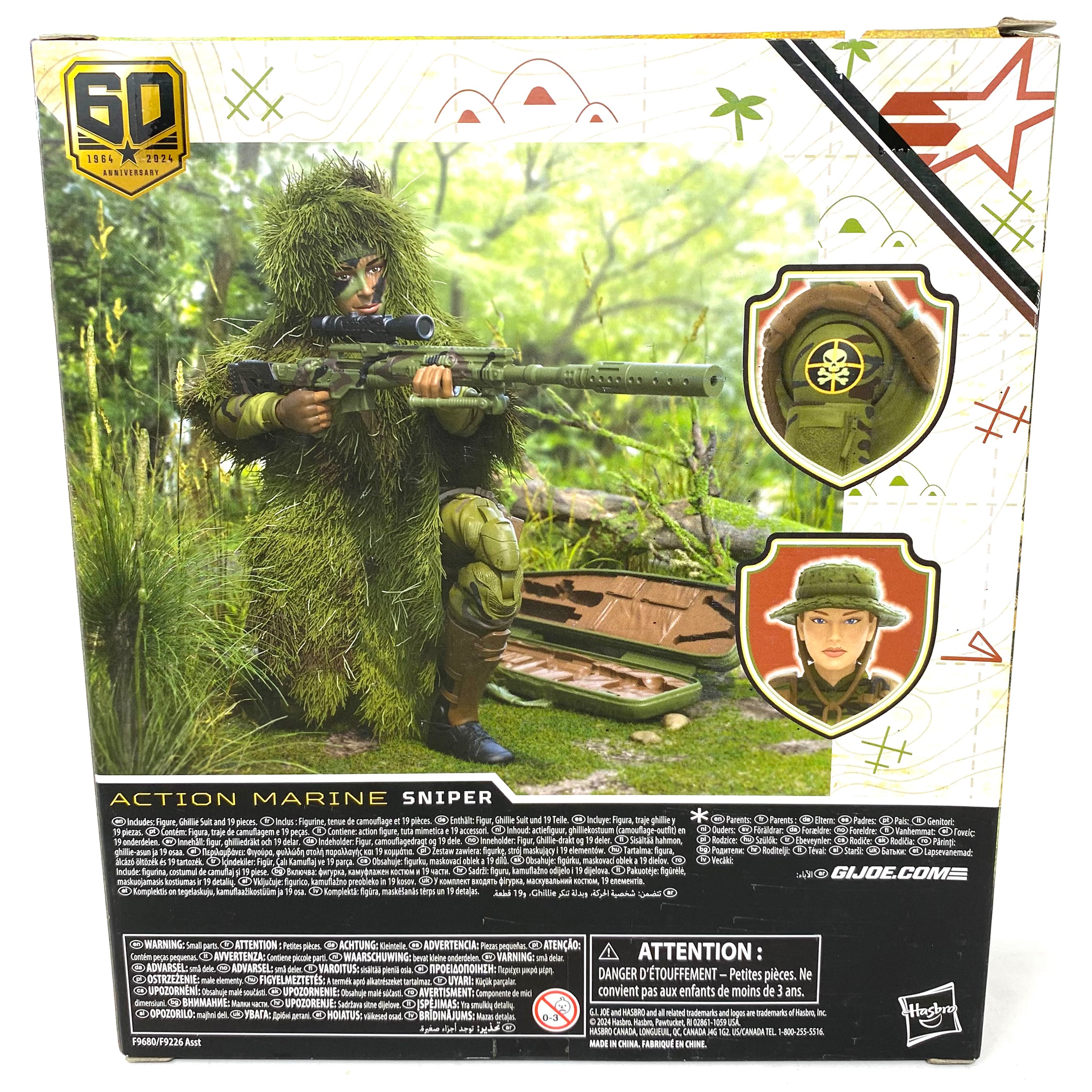 GI Joe Classified Series Action Marine Sniper 60th Anniversary