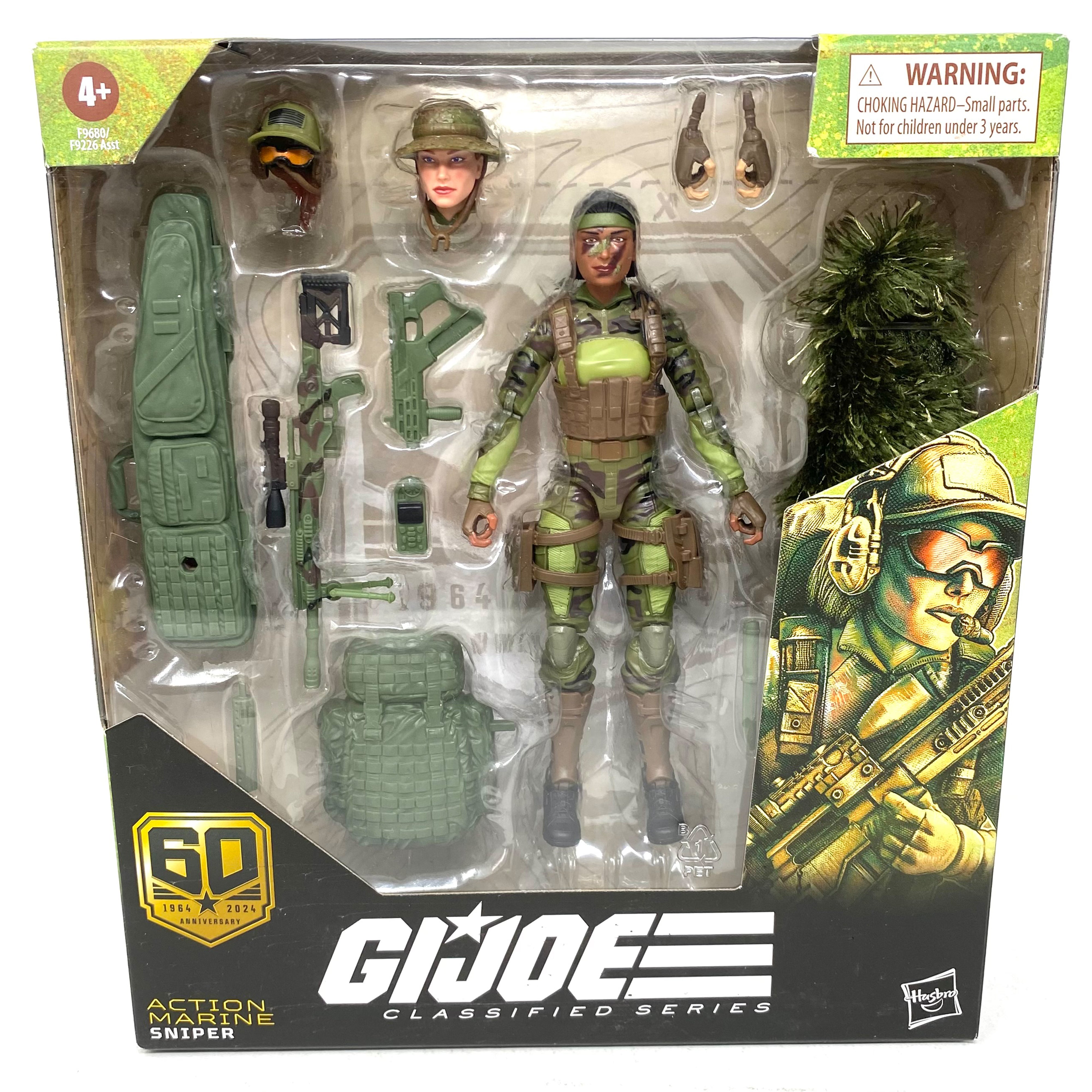 GI Joe Classified Series Action Marine Sniper 60th Anniversary